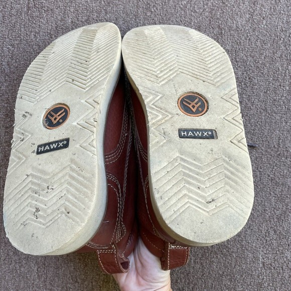 Hawx Work Boots Leather Style WULM-1 Soft Toe Men’s 7.5 - Picture 6 of 7